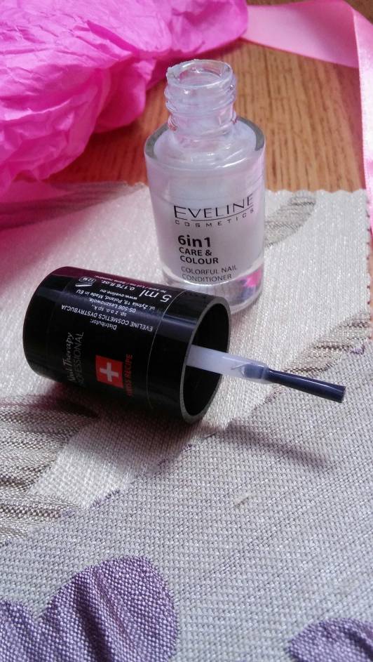 Eveline Odżywka do paznokci, 6w1, Care&Colour.