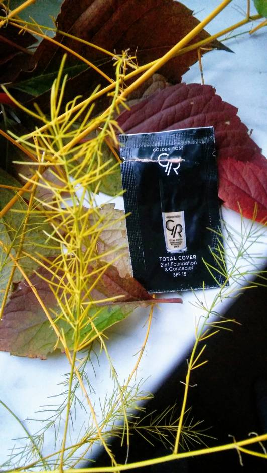 Golden Rose Total Cover 2in1 Foundation & Concealer, Podkład do twarzy i korektor, nr 02 Ivory