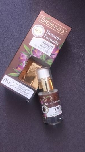 Bielenda, Botanic Formula, Serum nawilżające `Olej z konopi + szafran`