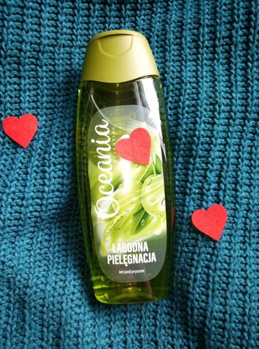 Oceania Żel pod prysznic, Oliwka.