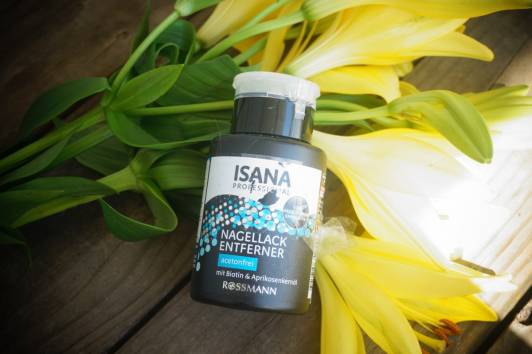Isana Zmywacz do paznokci bez acetonu z pompką 