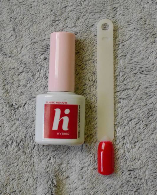 HiHybrid Lakier hybrydowy, nr 245 Classic Red