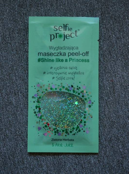 Selfie Project Maska do twarzy, Peel-off, Wygładzająca, #Shine like a Princess