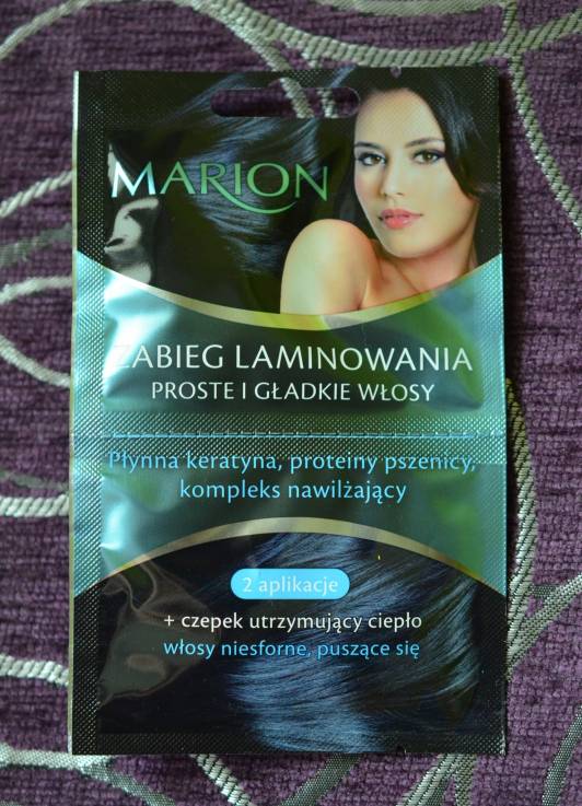 Marion Zabieg laminowania, Proste i gładkie włosy