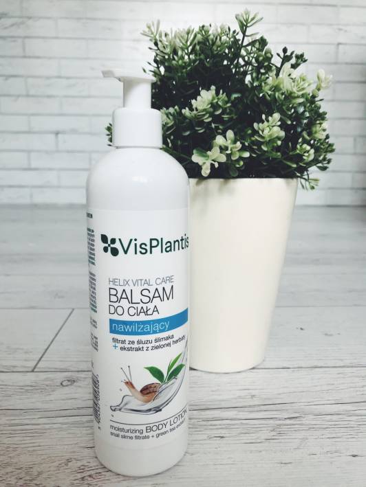 Vis Plantis Balsam do ciała, Ze śluzem ślimaka, Helix Vital Care, Nawilżający