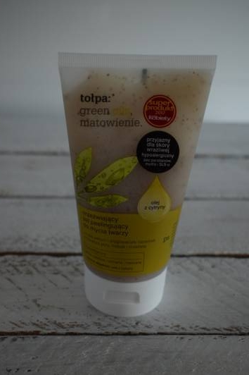 Tołpa Green Oils, Matowienie, peeling