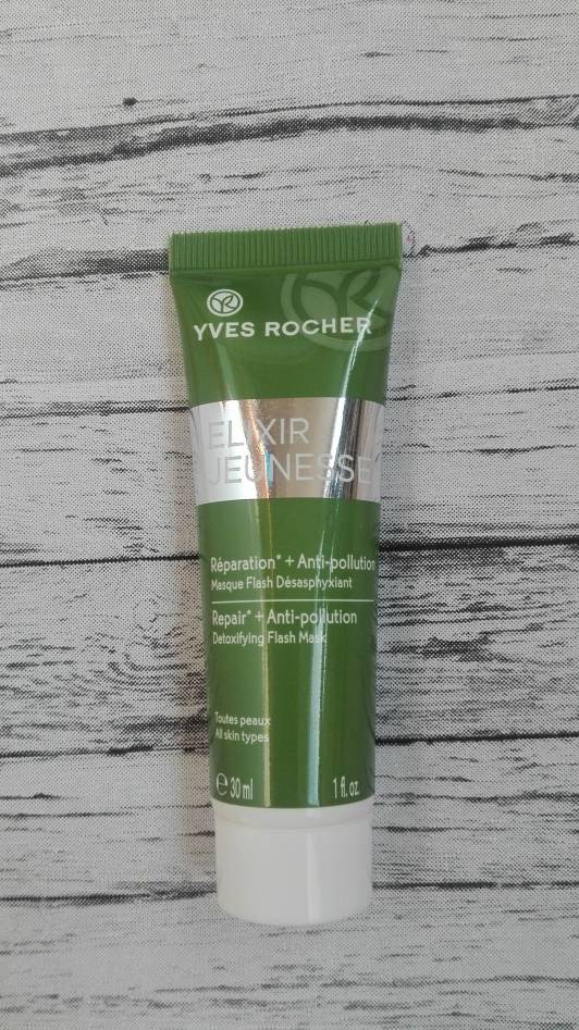 Yves Rocher Błyskawiczna maska detoksykująca Elixir Jeunesse