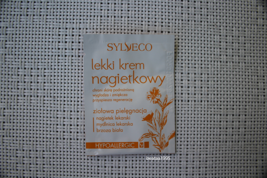 Sylveco Krem do twarzy, Lekki, Nagietkowy
