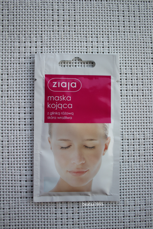 Ziaja Maska kojąca z glinką różową, skóra wrażliwa