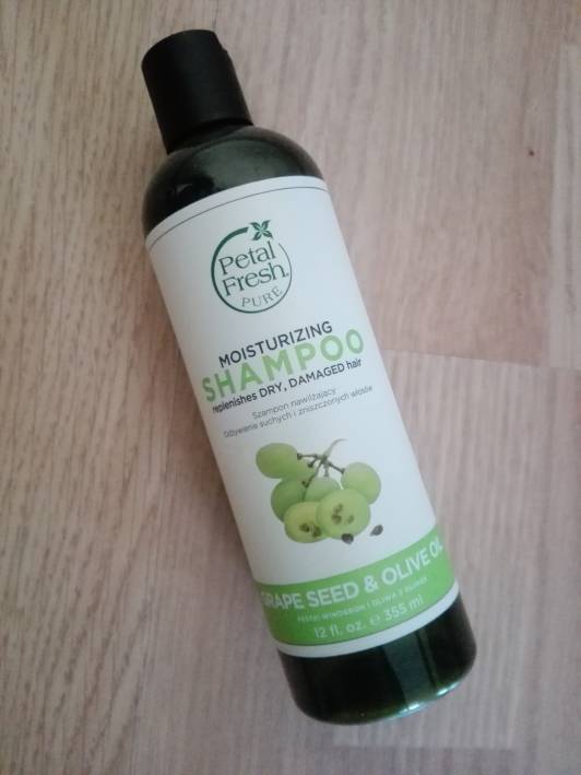 Petal Fresh Szampon do włosów, Nawilżający, Pestki winogron i oliwki