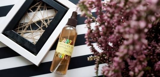 Jantar Mgiełka do włosów zniszczonych z wyciągiem z bursztynu