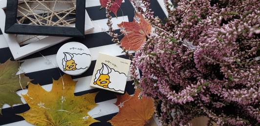 Holika Holika Krem BB, Lazy & Joy Face 2 Change Tone-Up Cushion, Gudetama