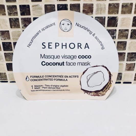 Sephora Maseczka do twarzy w płacie, Coconut
