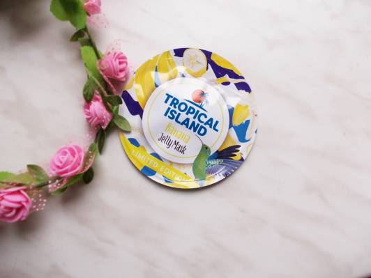 Marion Tropical Island,Banana Jelly Mask,żelowa maseczka do twarzy z ekstraktem z bananów