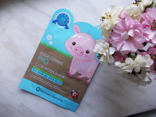 Belleza Castillo kolagenowa maska na tkaninie