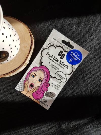 AA Bubble Mask, Maska bąbelkowa do twarzy,  Elastyczność i gładkość 