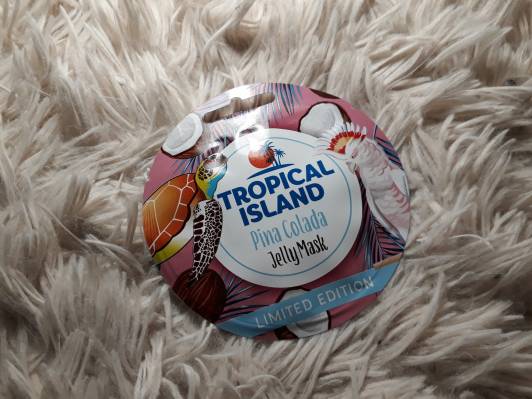 Tropical Island Jelly Mask, Pina Colada 