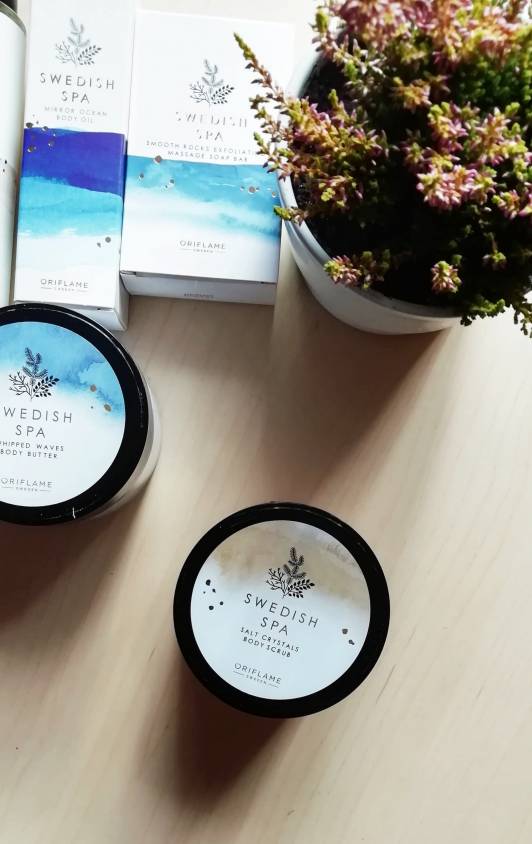 Oriflame Swedish Spa, peeling solny do ciała