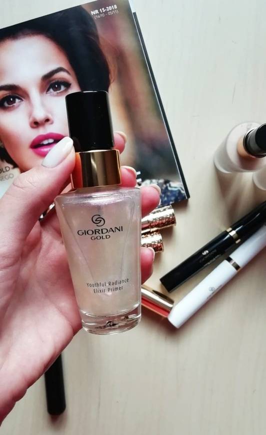 Oriflame giordani gold, baza rozświetlająca