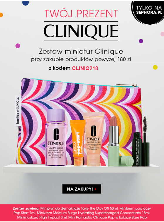 Sephora - gratis miniaturki do zakupu