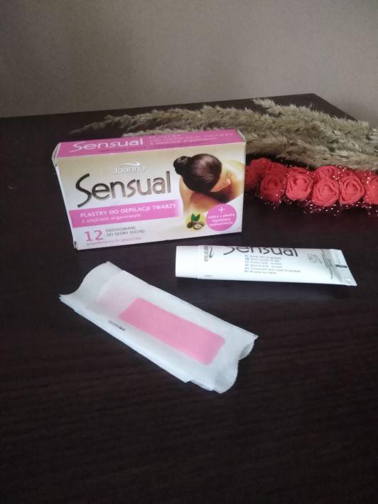 Joanna Sensual, Plastry do depilacji twarzy, Dedykowane do skóry suchej