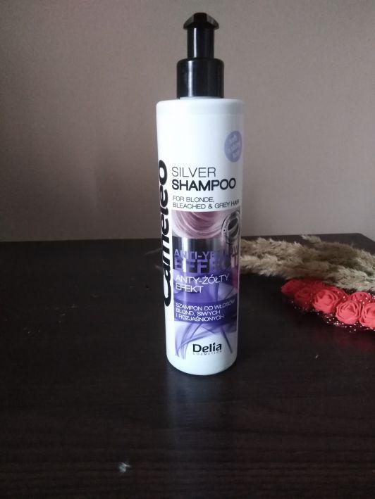 Delia Cameleo, Szampon do włosow, Silver shampoo, Anti-Yellow Effect, Do włosów blond, siwych i rozjaśnionych