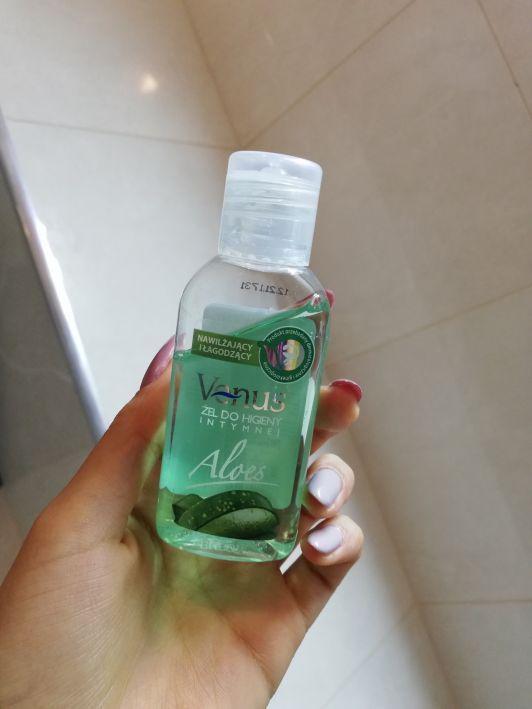 Venus Żel do higieny intymnej, Nawilżający i łagodzący, Aloes