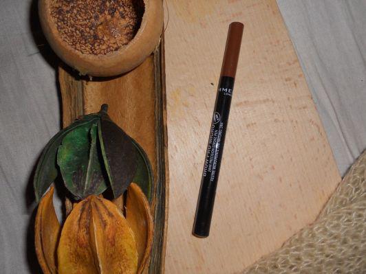 Rimmel Brow Pro Micro, Pisak do brwi, 002 Honey Brown