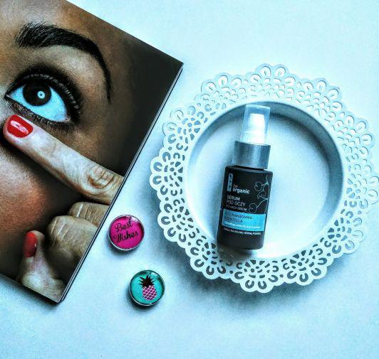 Be Organic Serum pod oczy, olej makadamia i centella