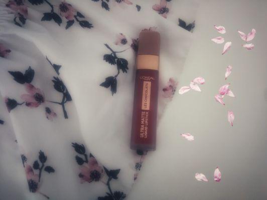  L`Oreal Paris, Les Chocolats Ultra Matte Liquid Lipstick (Matowa pomadka w płynie)