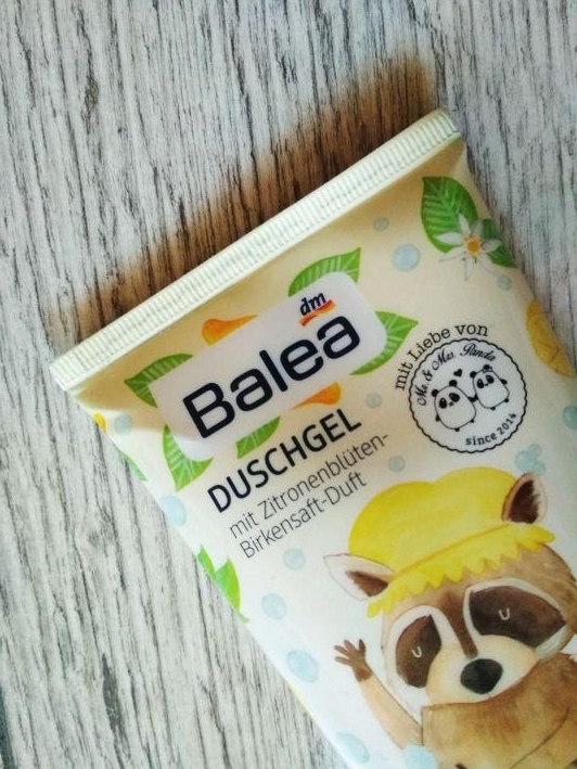 Balea Żel pod prysznic, Kwiat cytyny i sok z brzozy