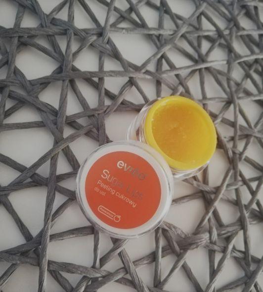 Evree Sugar Lips, Cukrowy peeling do ust, pomarańcza