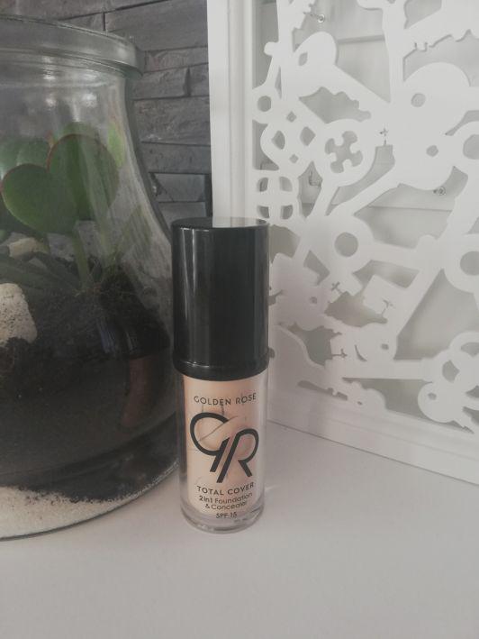 Golden Rose Total Cover 2in1 Foundation & Concealer, Podkład do twarzy i korektor, nr 05 Cool Sand
