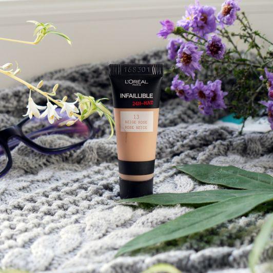 L'Oréal Infallible 24H Matte, Podkład do twarzy, nr 13 Rose Beige