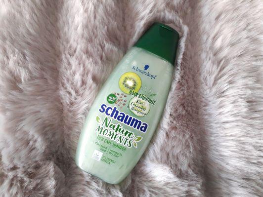 Schwarzkopf Schauma, Nature Moments, Szampon do włosów Hair Smoothie Kiwi, Cucumber & Hempseed
