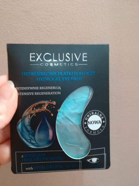 Exclusive Cosmetics Hydrożelowe płatki pod oczy, z kwasem hialuronowym