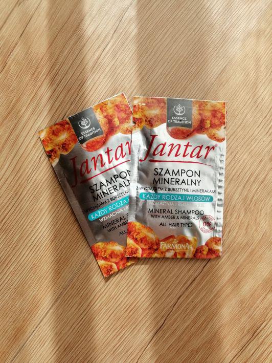 Jantar Szampon do włosów, Z wyciągiem z bursztynu i minerałami, Każdy rodzaj włosów