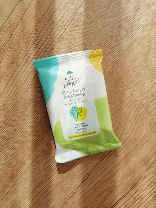 Selfie Project Chusteczki do demakijażu, Oczyszczające, #NoMakeUp