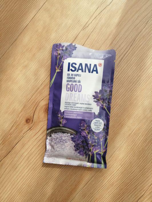 Isana Sól do kąpieli, Good Dreams, Olejek lawendowy i ekstrakt z wanilii