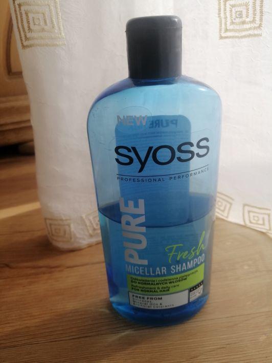 Syoss Szampon micelarny do włosów normalnych, Pure Fresh