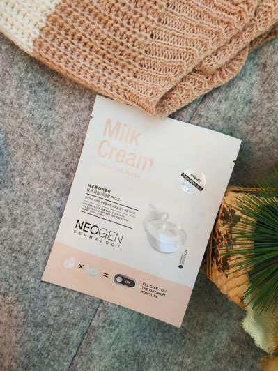 Neogen Dermalogy Maska do twarzy w płacie, Milk Cream