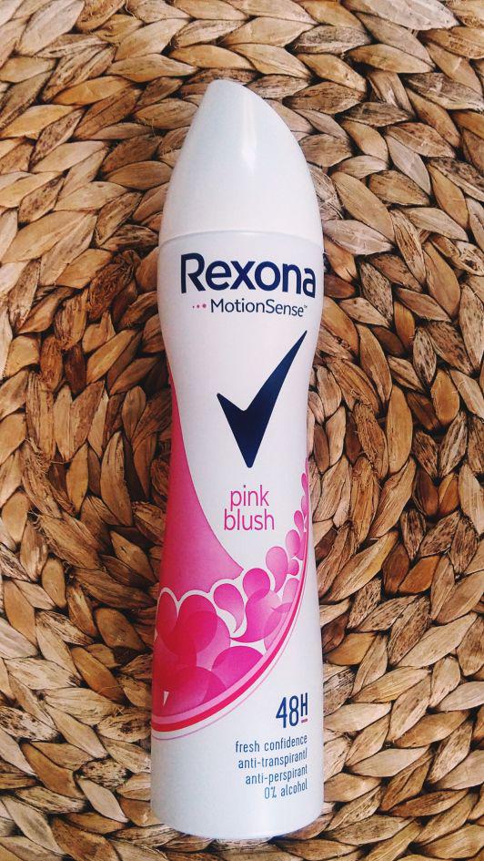 Rexona Antyperspirant w sprayu MotionSense, Pink Blush