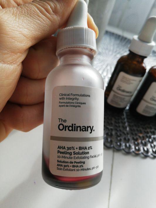 The Ordinary Peeling kwasowy, AHA 30%, BHA 2%
