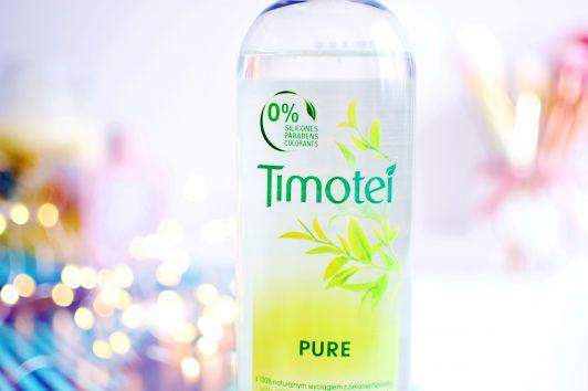 Timotei Pure, Szampon do włosów, Z 100% naturalnym wyciągiem z zielonej herbaty