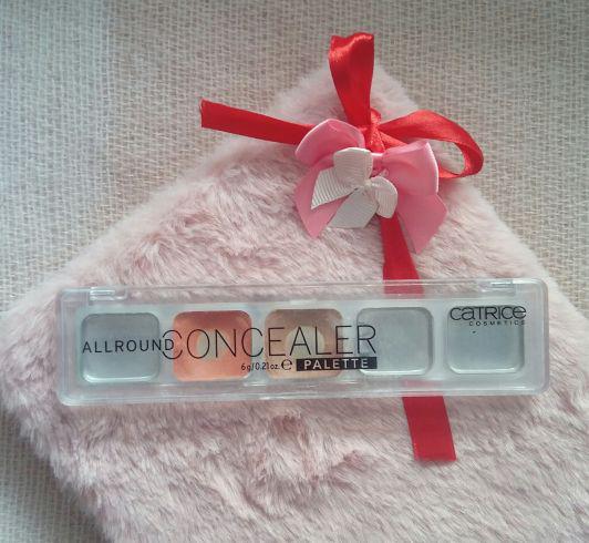 Catrice Allround Concealer palette, Paleta 5 korektorów do twarzy
