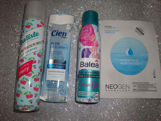 zestaw niebieski batiste cien balea neogen