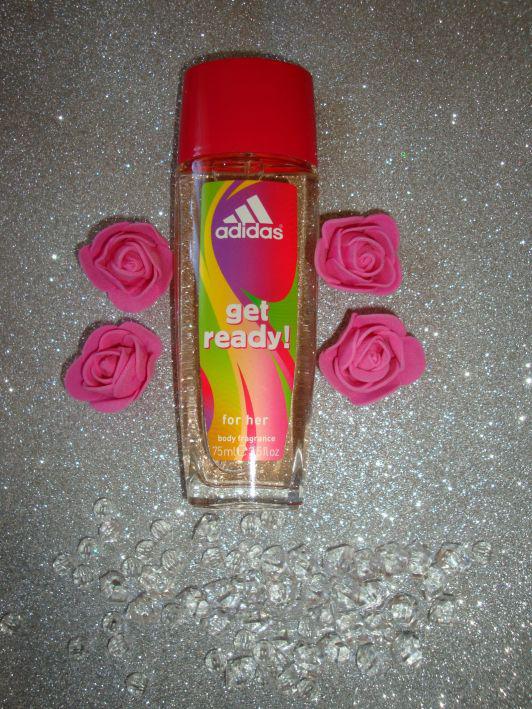 Adidas Dezodorant w szkle, Get ready!