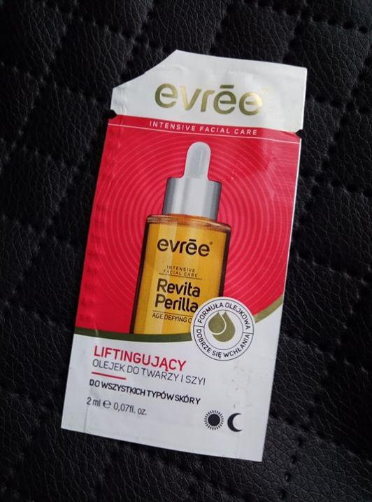 Evree Revita Perilla, Liftingujący olejek do twarzy i szyi do wszystkich typów skóry, Na dzień i noc