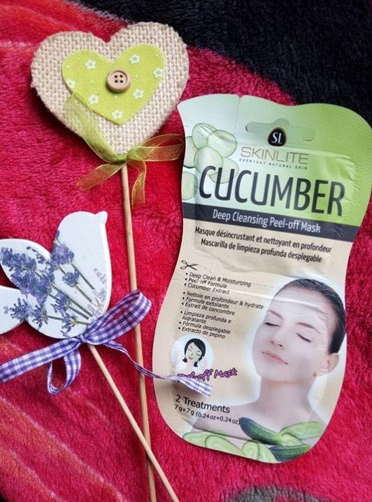 Skinlite Maseczka do twarzy, Peel-off, Deep Cleansing, Cucumber