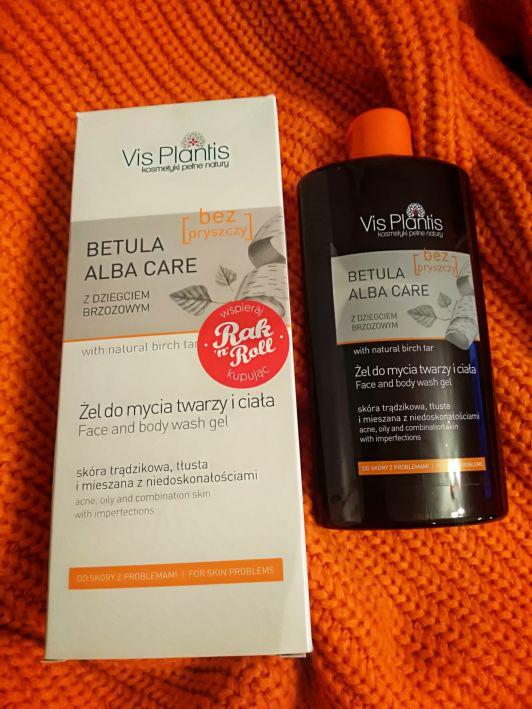 Vis Plantis Betula alba care, żel do mycia twarzy i ciała
